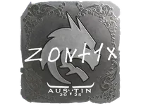 Sticker | zont1x (Foil) | Austin 2025