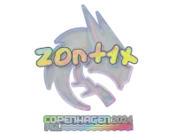 Pegatina | zont1x (holográfica) | Copenhague 2024 skin