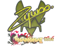 Sticker | ZywOo (Glitter) | Shanghai 2024