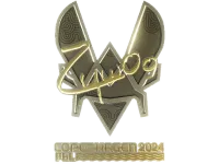 Sticker | ZywOo (Gold) | Copenhagen 2024