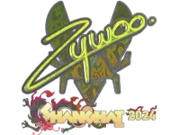Sticker | ZywOo (Holo) | Shanghai 2024