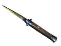 ★ Stilettkniv | Case Hardened (Stridsärrad) skin