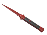 ★ Stiletto Knife | Crimson Web (Minimal Wear)