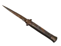 ★ Stiletto Knife | Rust Coat (Battle-Scarred)