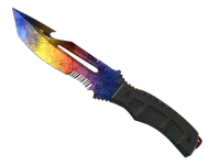 Nóż survivalowy (★) | Marmurkowy gradient (lekkie zużycie) skin