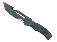 ★ Survival Knife | Night Stripe (Battle-Scarred)