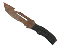 ★ Survival Knife | Rust Coat (Battle-Scarred)
