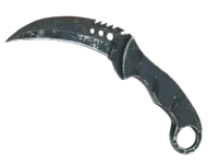 ★ Talon Knife | Night Stripe (Battle-Scarred) skin