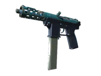 Tec-9 | Blue Blast (Well-Worn) skin