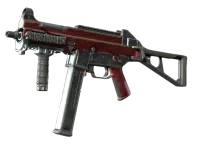 UMP-45 | Crimson Foil (Battle-Scarred)