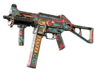 UMP-45 | K.O. Factory (Battle-Scarred)