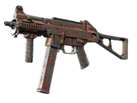 UMP-45 | Warm Blooded (Battle-Scarred) skin