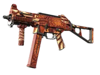 UMP-45 | Warm Blooded (Minimal Wear) skin