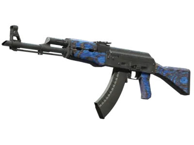 AK-47 | Blue Laminate (Well-Worn)