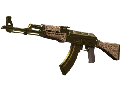 AK-47 | Gold Arabesque (Well-Worn)