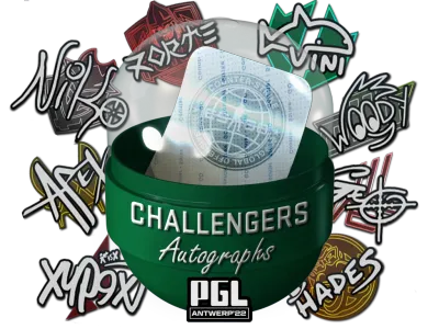 Antwerp 2022 Challengers Autograph Capsule