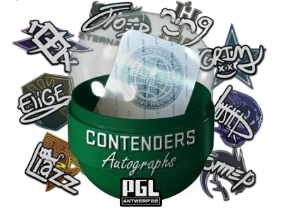 Antwerp 2022 Contenders Autograph Capsule