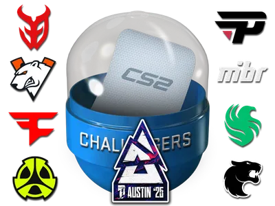 Austin 2025 Challengers Sticker Capsule