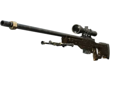 AWP | Black Nile (Battle-Scarred)