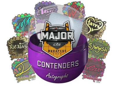 Budapest 2025 Contenders Autograph Capsule
