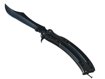 ★ Butterfly Knife | Blue Steel (Factory New)