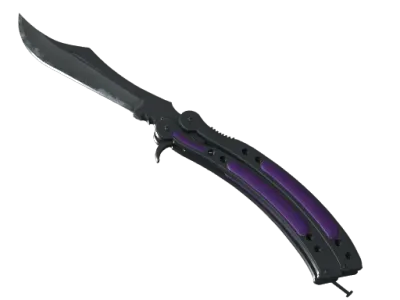 ★ Butterfly Knife | Ultraviolet (Field-Tested)