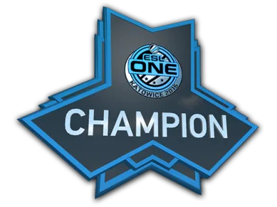 Champion at ESL One Katowice 2015