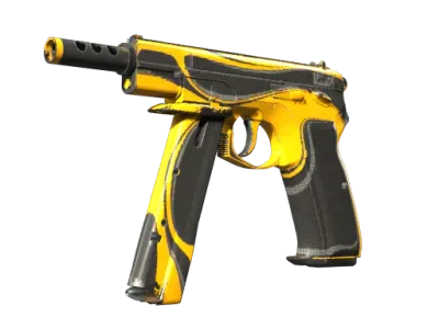 CZ75-Auto | Yellow Jacket (Well-Worn)