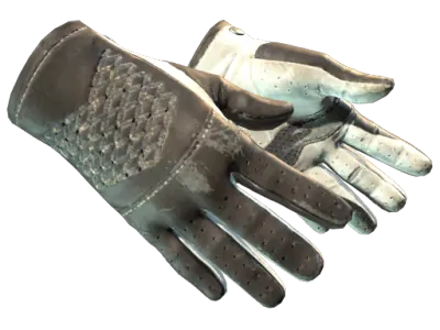 ★ Driver Gloves | Black Tie (Well-Worn) skin