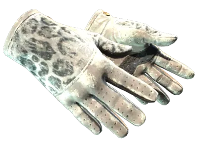 ★ Driver Gloves | Snow Leopard (Battle-Scarred)