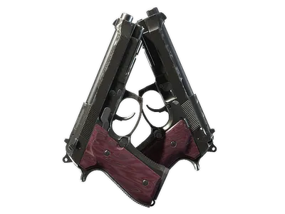 Dual Berettas | BorDeux (Well-Worn)