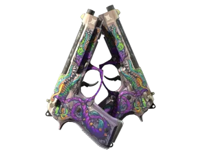 Dual Berettas | Flora Carnivora (Well-Worn)