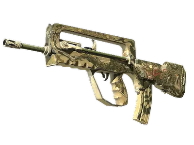FAMAS | Snake Song (Well-Worn) skin