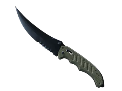★ Flip Knife | Blue Steel (Well-Worn)
