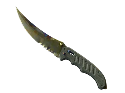 ★ Flip Knife | Case Hardened (Battle-Scarred)