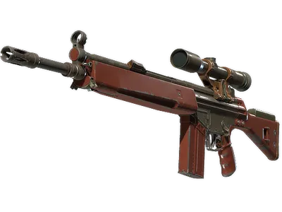 G3SG1 | Red Jasper (Field-Tested)