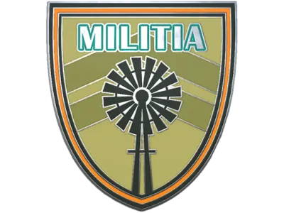 Genuine Militia Pin