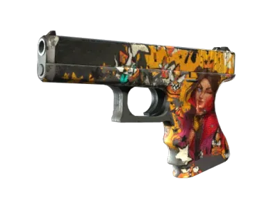 Glock-18 | Bullet Queen (Battle-Scarred)