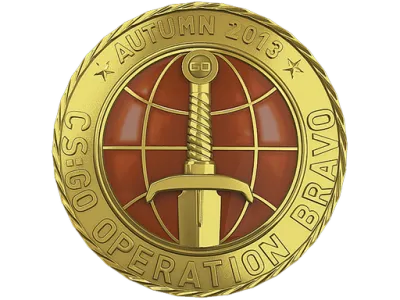 Gold Operation Bravo Coin