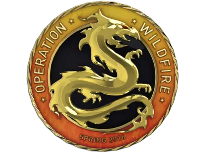 Gold Operation Wildfire Coin