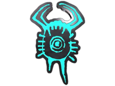 Headcrab Glyph Pin