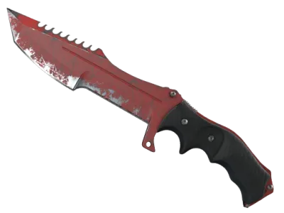 ★ Huntsman Knife | Crimson Web (Well-Worn) skin