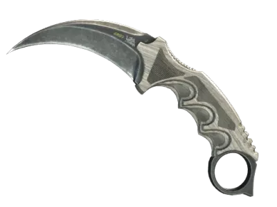 ★ Karambit | Black Laminate (Well-Worn)