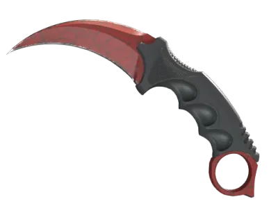 ★ Karambit | Crimson Web (Minimal Wear)