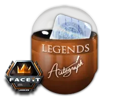 London 2018 Legends Autograph Capsule