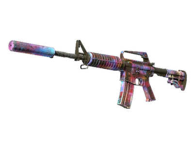 M4A1-S | Glitched Paint (Well-Worn)