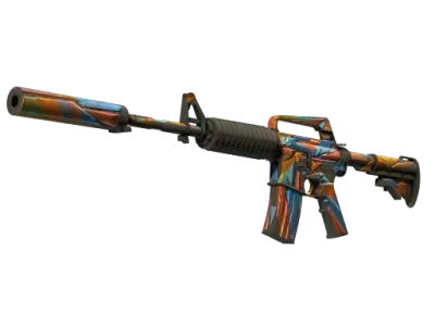 M4A1-S | Leaded Glass (Battle-Scarred)