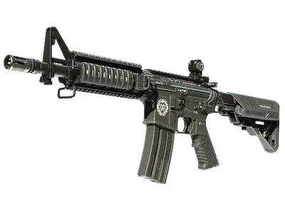 M4A4 | Dark Operative (Well-Worn) skin