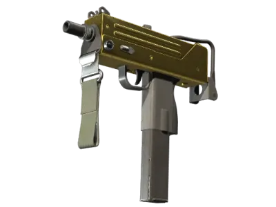 Souvenir MAC-10 | Gold Brick (Minimal Wear)