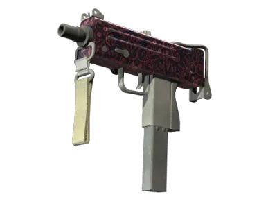 MAC-10 | Red Filigree (Factory New)